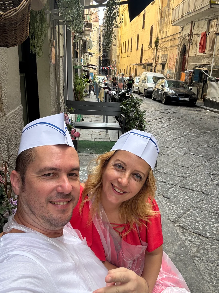 Napoli: Experiența noastră la atelierul de pizza și gelato